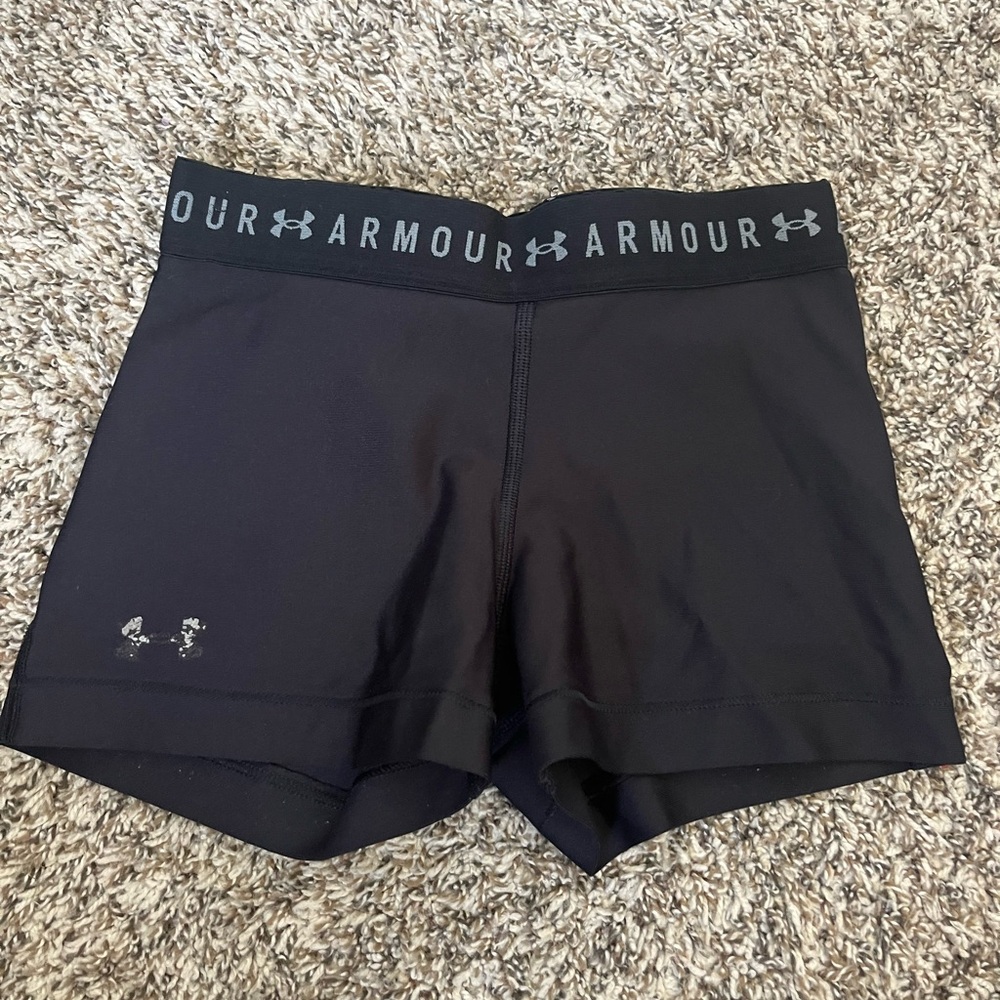 Under Armour Women's Black Athletic Shorts